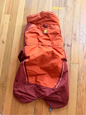 Ruffwear vert waterproof insulated orange dog vest